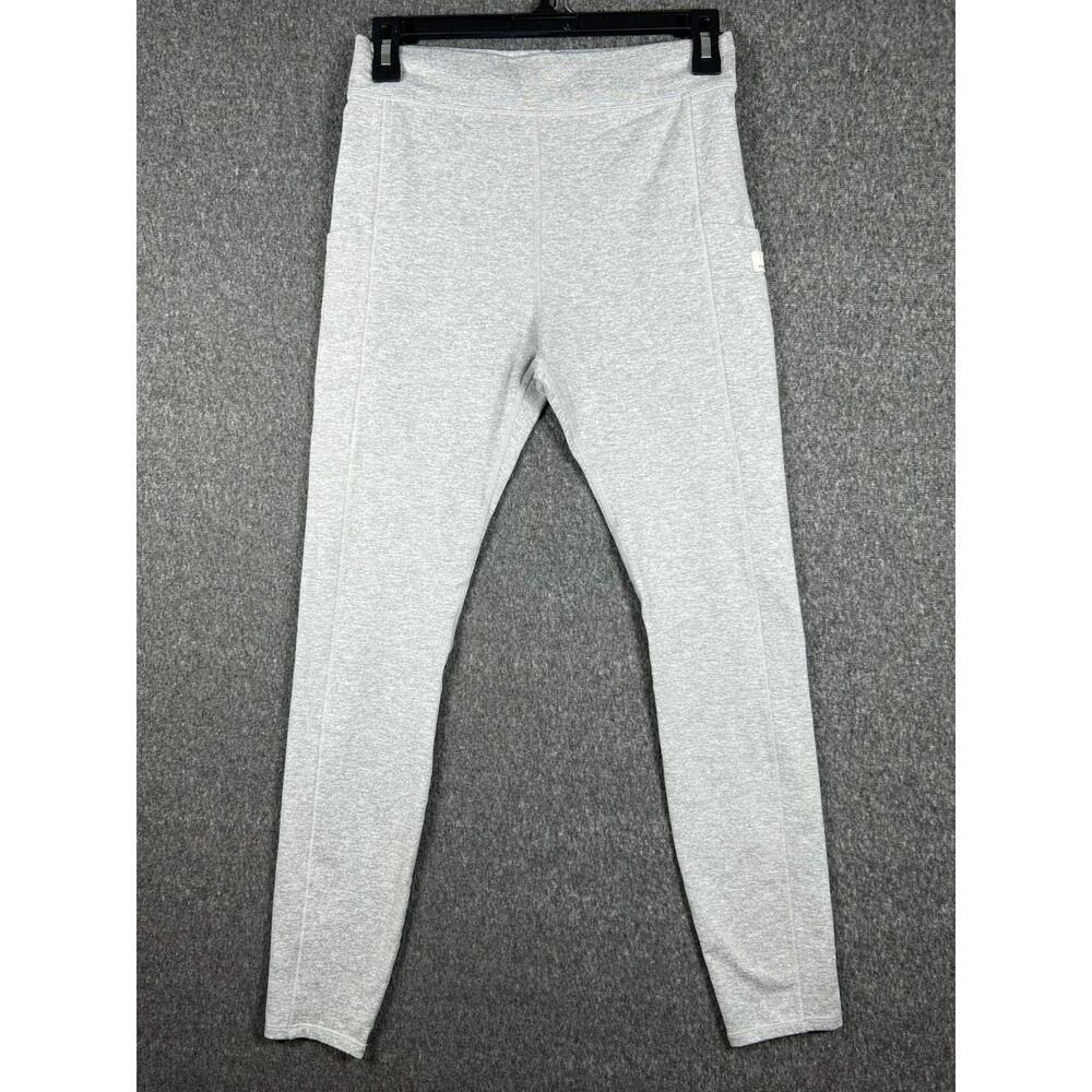 Vuori Women's Granite Pocket Leggings - Light Gray Heather (Size M)